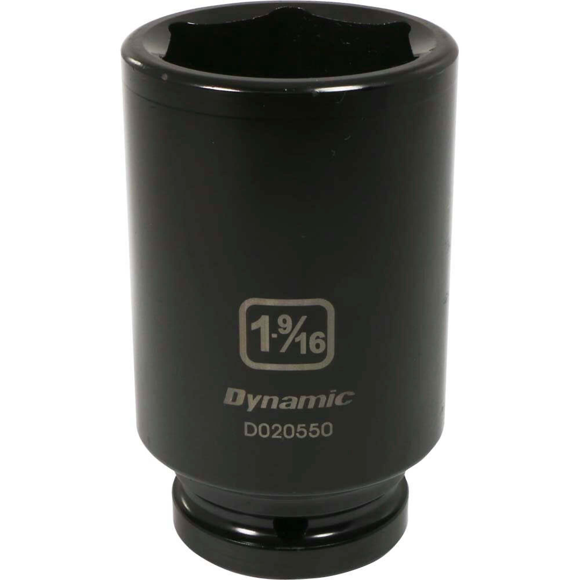 Dynamic Tools 3/4" Drive 6 Point SAE, 1-9/16" Deep Length, Impact Socket